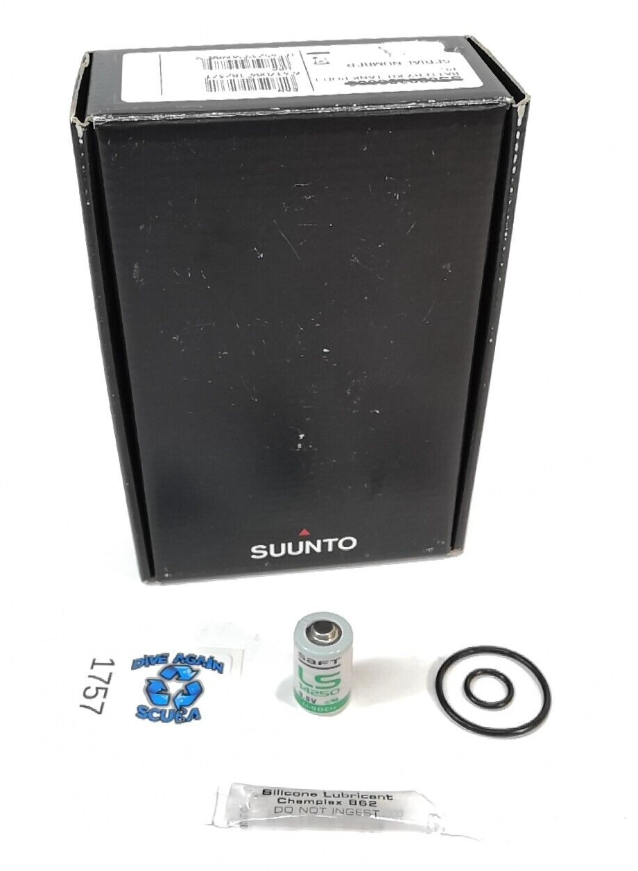 Genuine Suunto Tank Pod Battery Kit w O Rings & Grease Scuba Dive          #1757