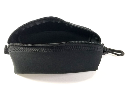 Compact Padded Soft Scuba Dive Snorkel Mask Zipper Case Pouch Neoprene with Clip3