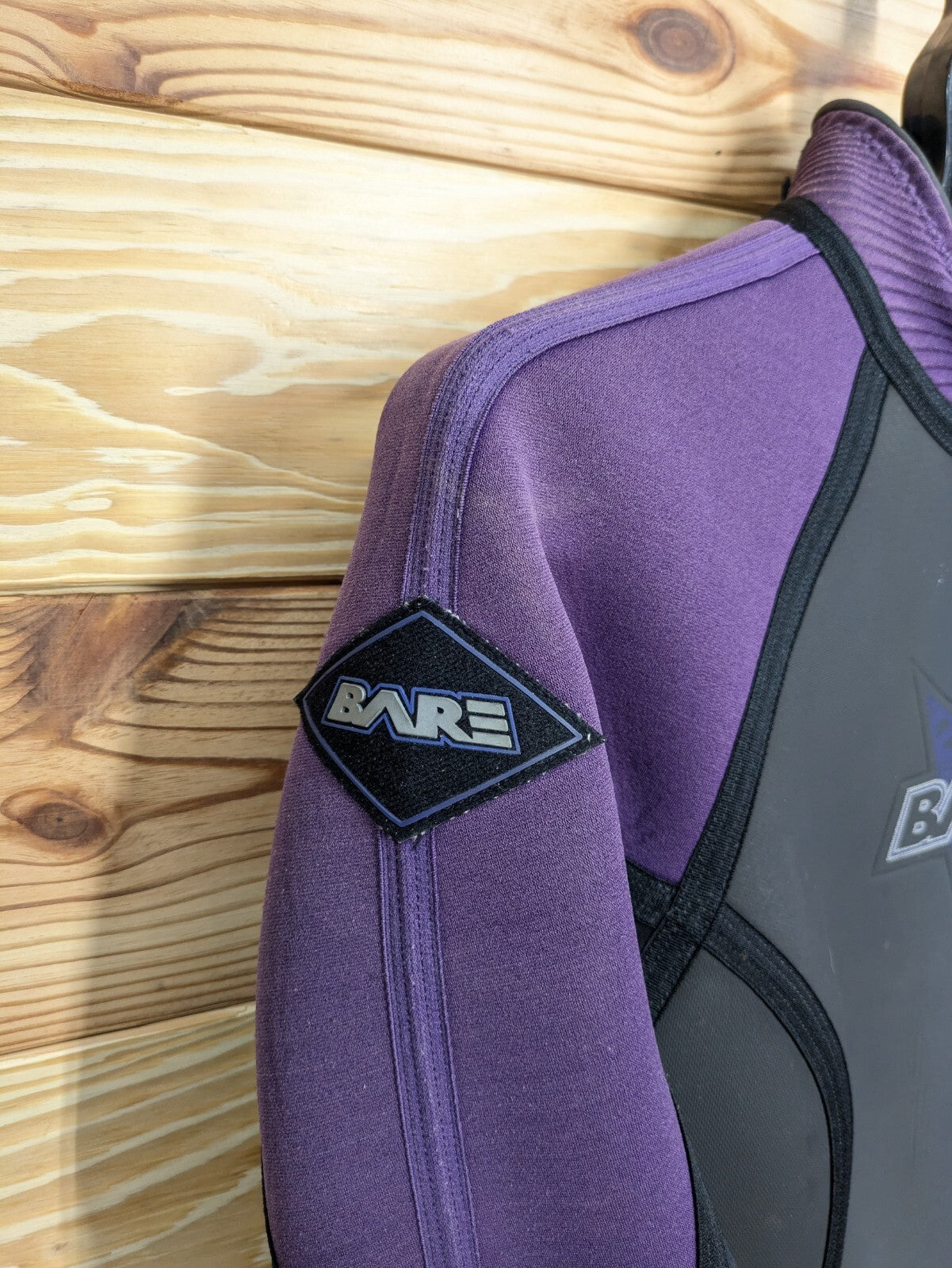 BARE Edge Purple / Gray Women's Full Wetsuit 10 T Scuba Dive Surf 4mm 3mm 2mm5