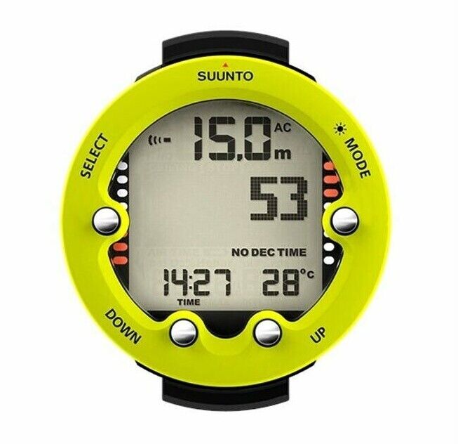 Suunto Zoop Novo Wrist Scuba Dive Computer Air & Nitrox Black, Lime, Blue