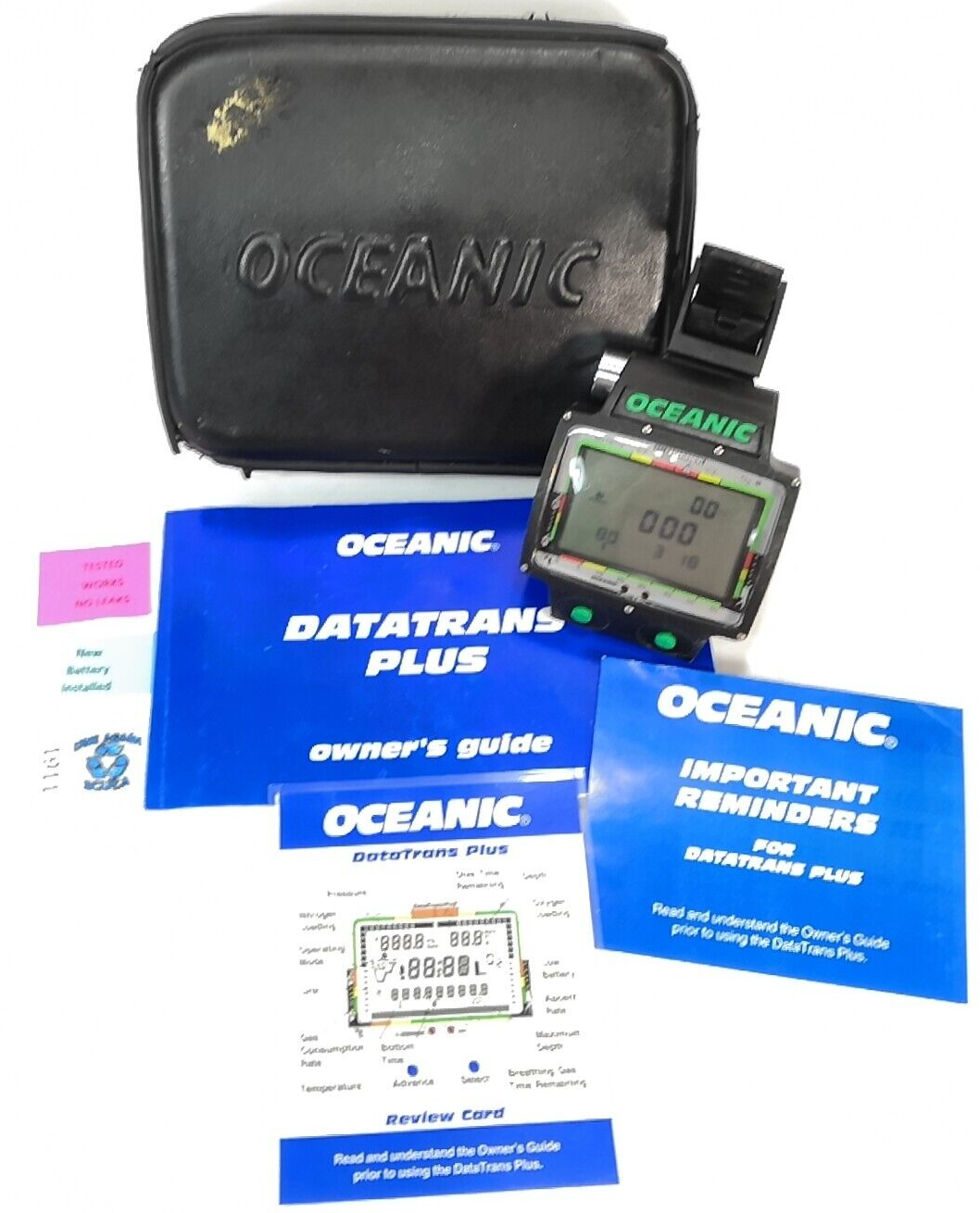 Oceanic DataTrans Plus Wireless Nitrox Scuba Dive Computer Data Trans Hoseless0