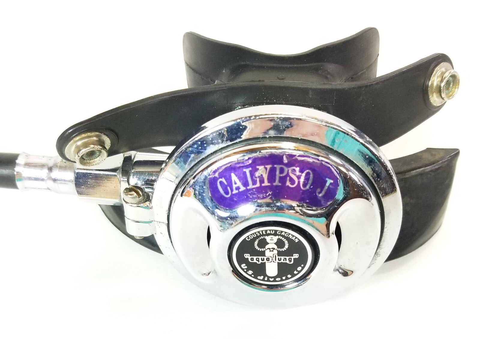US Divers Aqua Lung Calypso J Regulator Set Scuba Dive 1st & 2nd Stage Vintage3