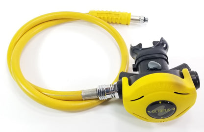 Aqua Lung Calypso Titan Octo Octopus Scuba Dive 2nd Stage Regulator Yellow #58792
