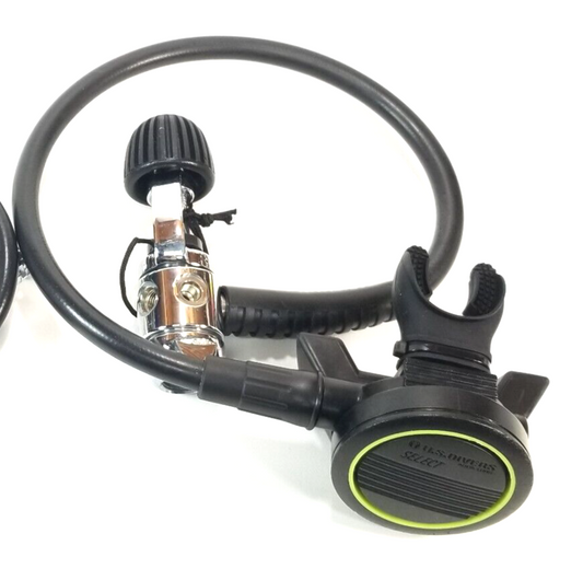 US Divers Aqua Lung Select Regulator Set Scuba Dive 1st & 2nd Stage Yoke0