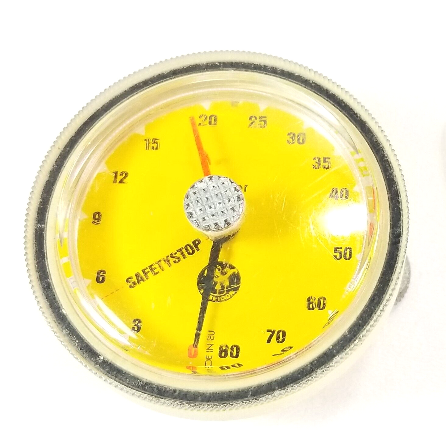 Poseidon 80 Meter Metric Depth Gauge Scuba Dive Puck Module Max Depth Adjustable0