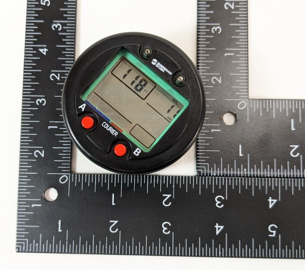 Sherwood Courier CR100 Air Scuba Dive Computer Puck Module Aqua Lung Matrix II 27