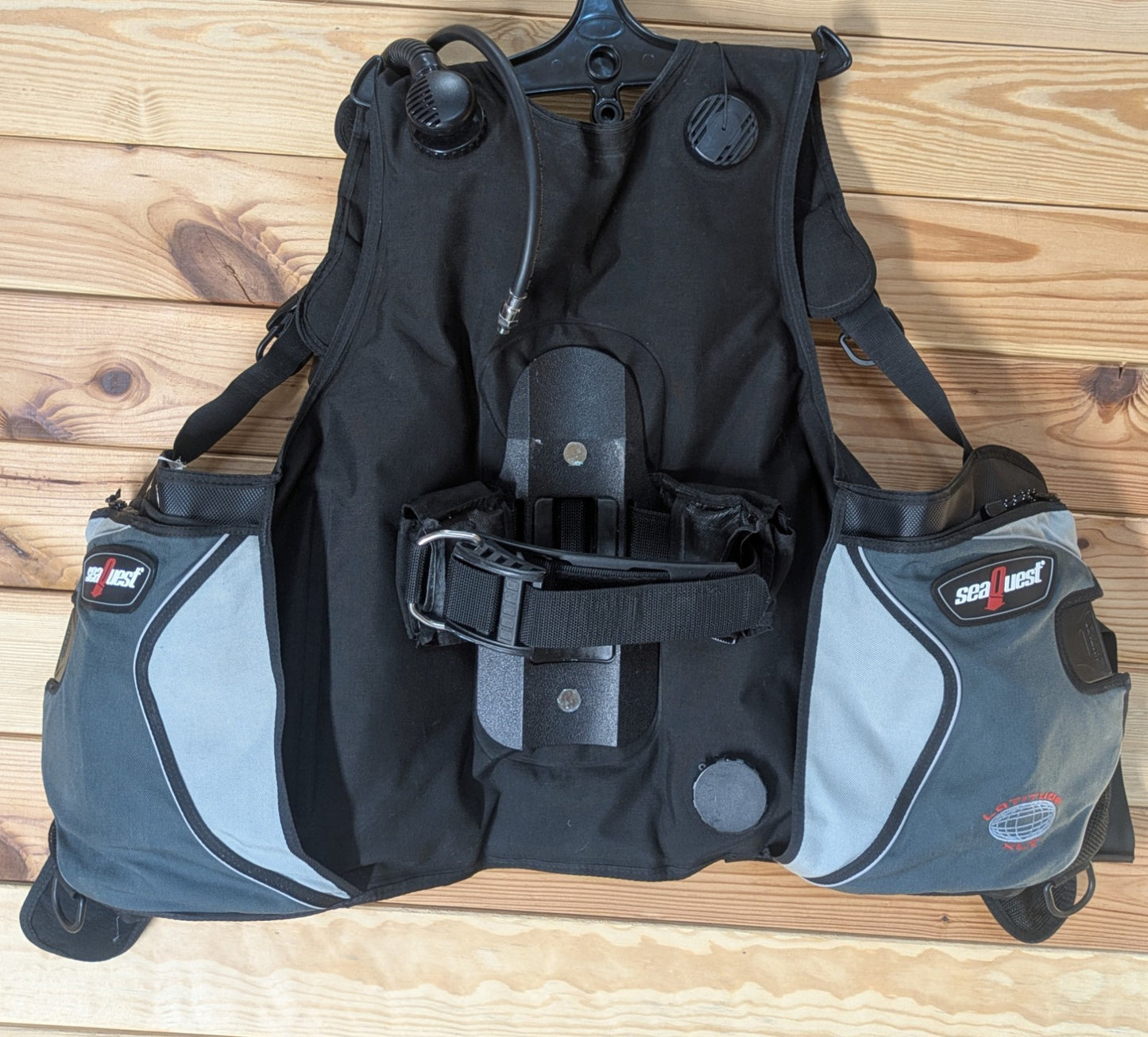SeaQuest Latitude XLT Scuba Dive Weight Integrated BCD BC Size Large L AIR TIGHT3