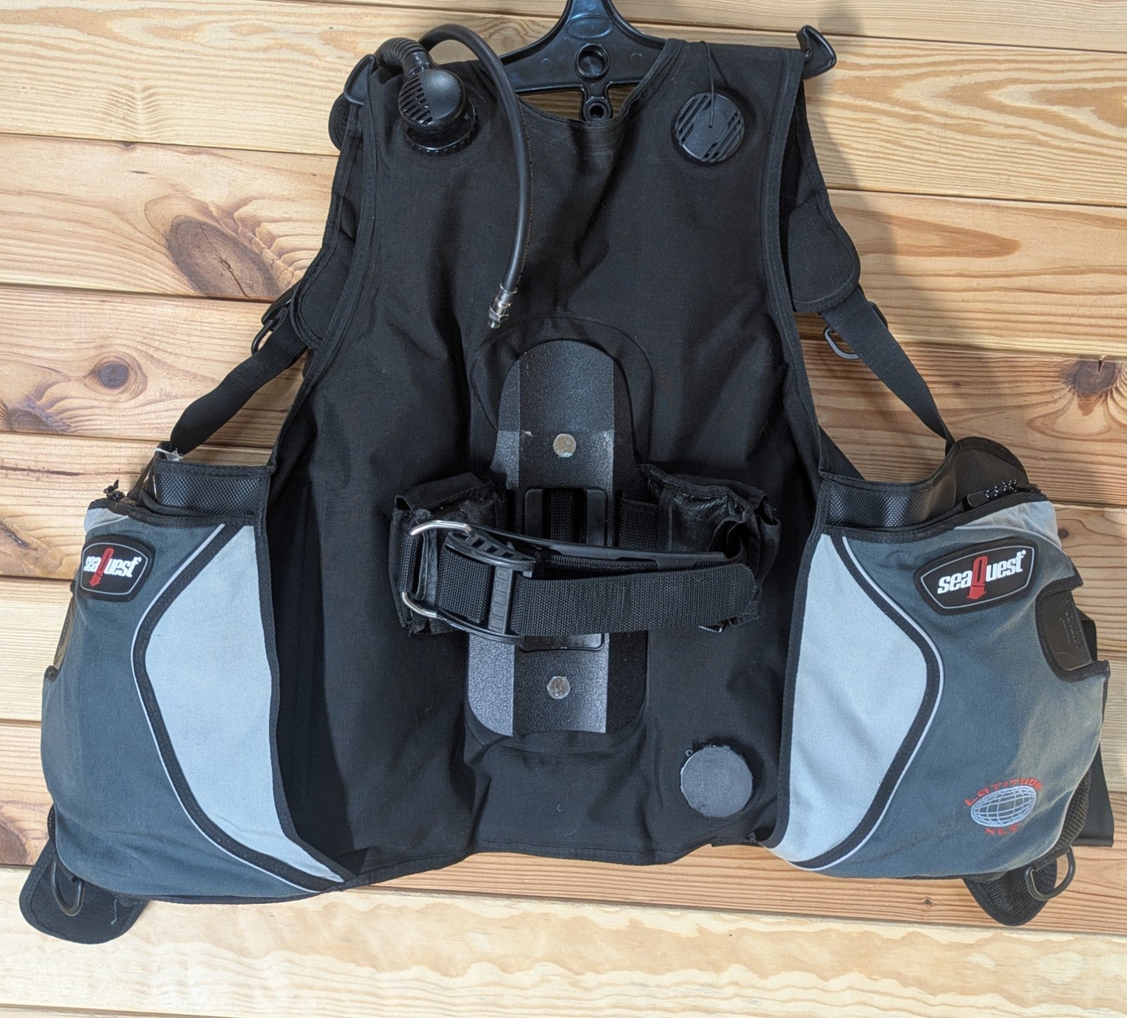 SeaQuest Latitude XLT Scuba Dive Weight Integrated BCD BC Size Large L AIR TIGHT3