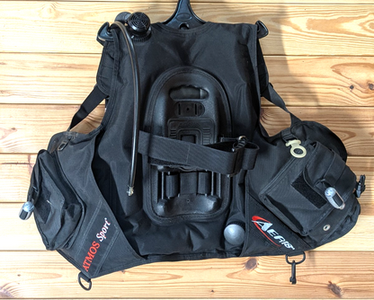 Aeris Atmos Sport Scuba Dive Weight Integrated BCD BC Size Small AIR TIGHT1