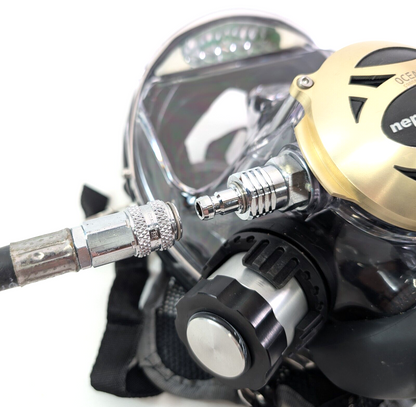 Ocean Reef QD Quick Disconnect Hose Full Face Scuba Diving Mask Male End Adapter4