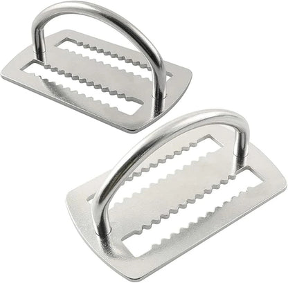 Scuba Max Scuba Diving Stainless Steel Weight Belt Keeper with D-Ring 2"3