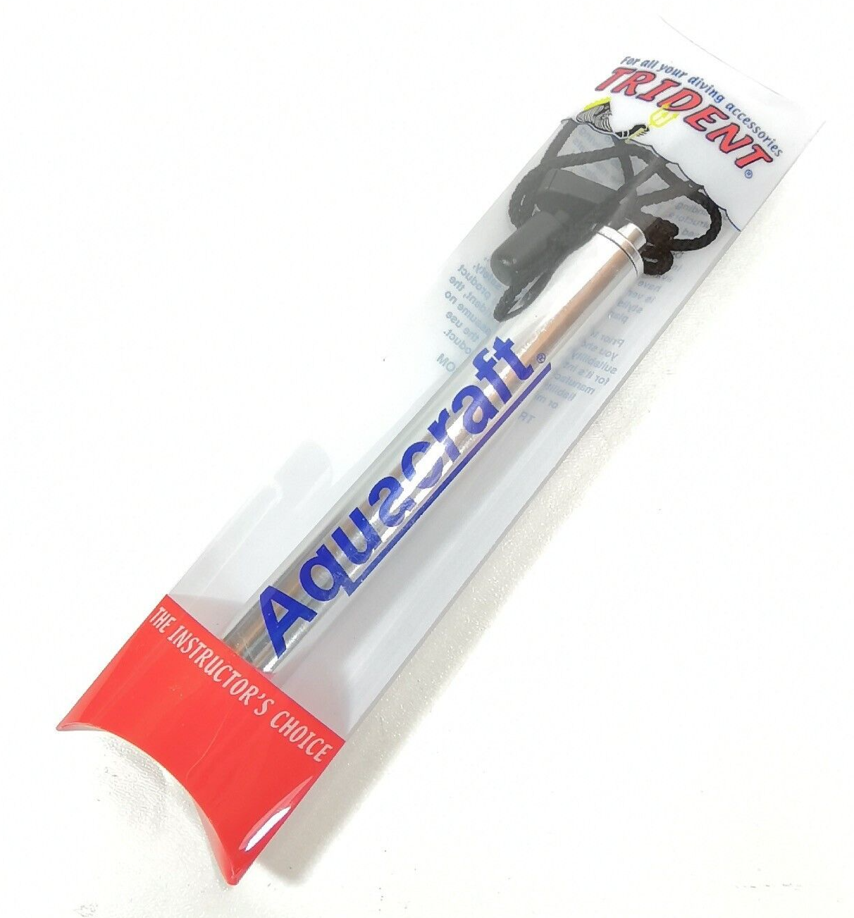 Aquacraft Aluminum Metal Scuba Dive Underwater Noise Maker Signal Device Rattle4