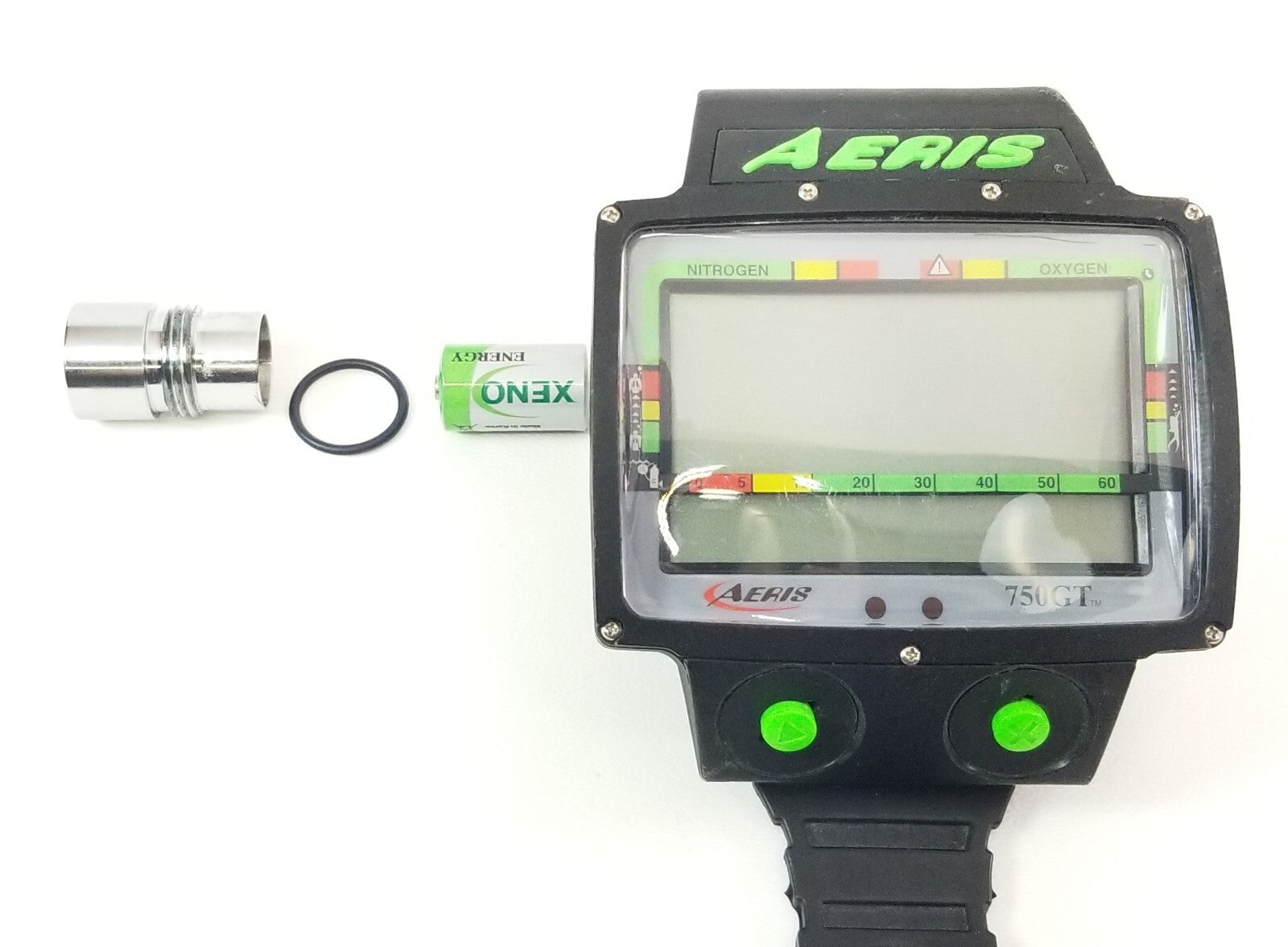 AERIS 750GT O-Ring & Grease for Scuba Dive Computer Battery Hatch Door 750 GT7