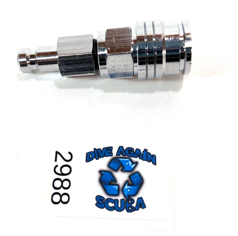H2Odyssey Scuba Diving (LP) Low Pressure Regulator Hose Quick Disconnect QD 3/8"4