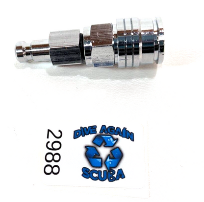 H2Odyssey Scuba Diving (LP) Low Pressure Regulator Hose Quick Disconnect QD 3/8"4