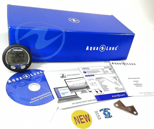 NEW Aqua Lung i300 Puck Module 2 Button Computer Scuba Diving Air & Nitrox #31530