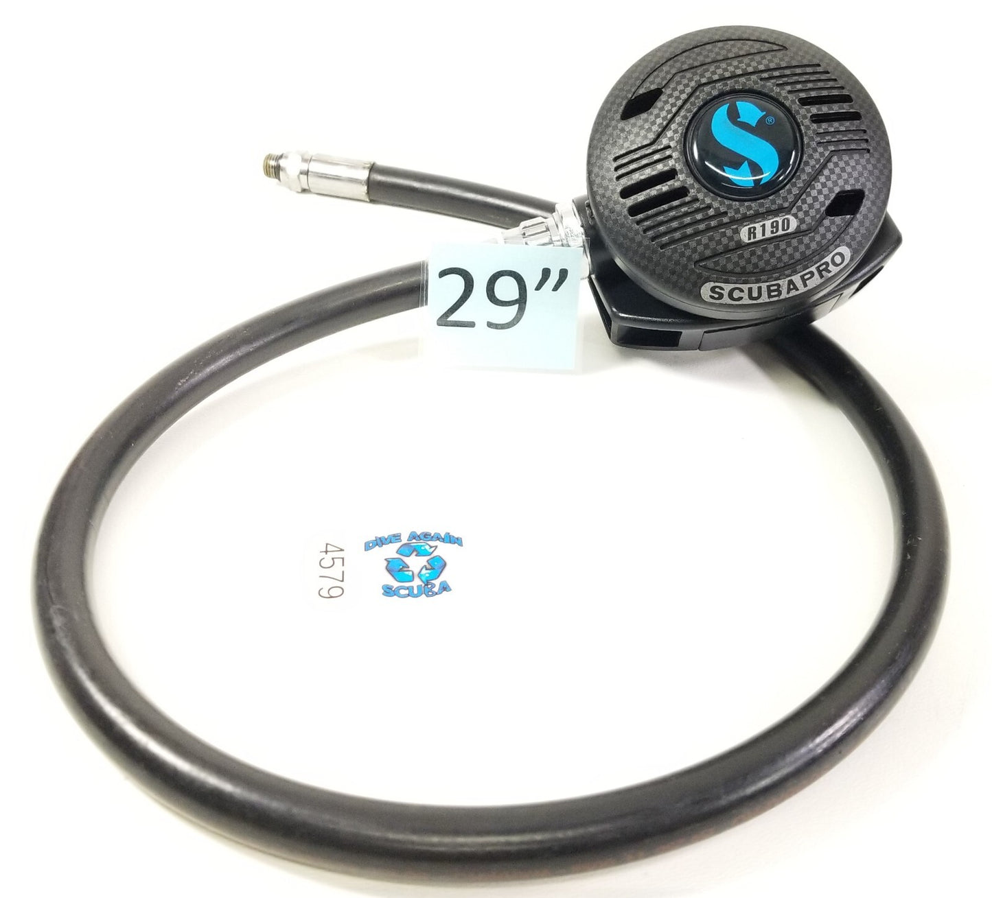 Scubapro R190 Primary Second 2nd Stage Regulator or Octo Scuba Dive 29" Hose2