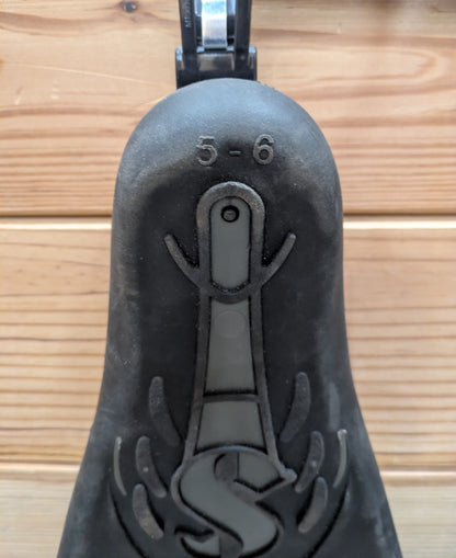 Scubapro Jet Sport Full Foot Scuba Dive Snorkel Fins Size 5-6 XS X-Small Blue7