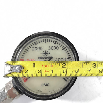 Beuchat 5000 PSI SPG Submersible Pressure Gauge 5,000 Scuba (Oceanic)      #13899
