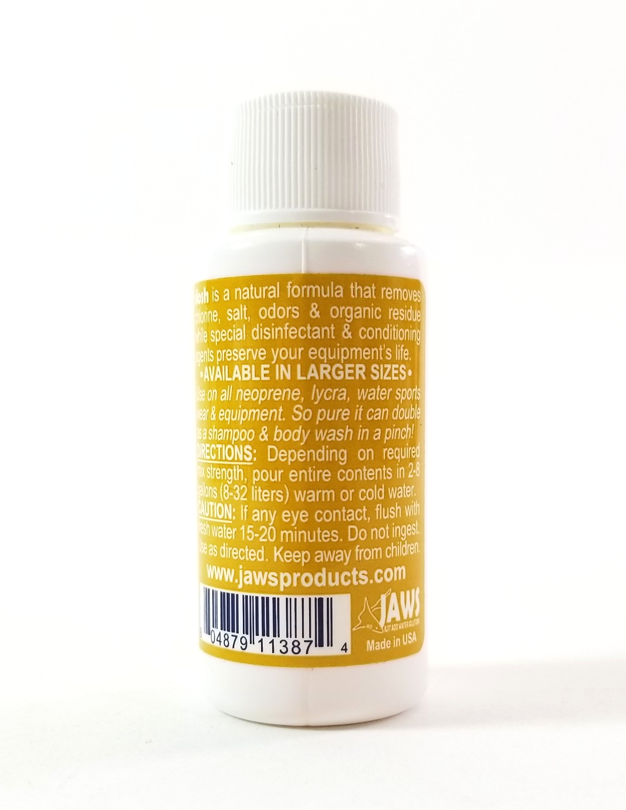 JAWS Slosh Wetsuit Shampoo Cleaner Conditioner 1 fl. oz. Scuba Dive Travel Size5