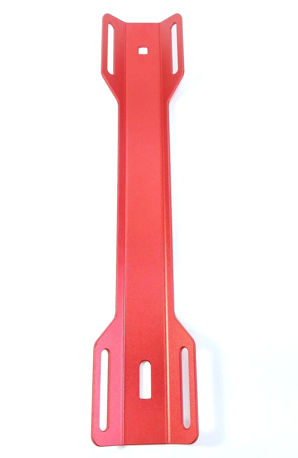 Aluminum RED Single Tank Adapter Scuba Tech Dive Backplate 13 3/4" x 2 3/4 BCD3