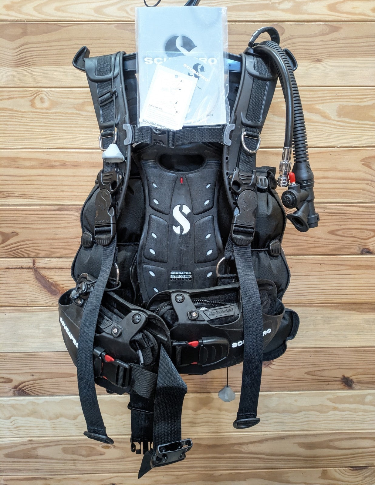Scubapro Hydros Pro Scuba Dive BC BCD Size XL XXL Weight Integrated NEW Inflator6