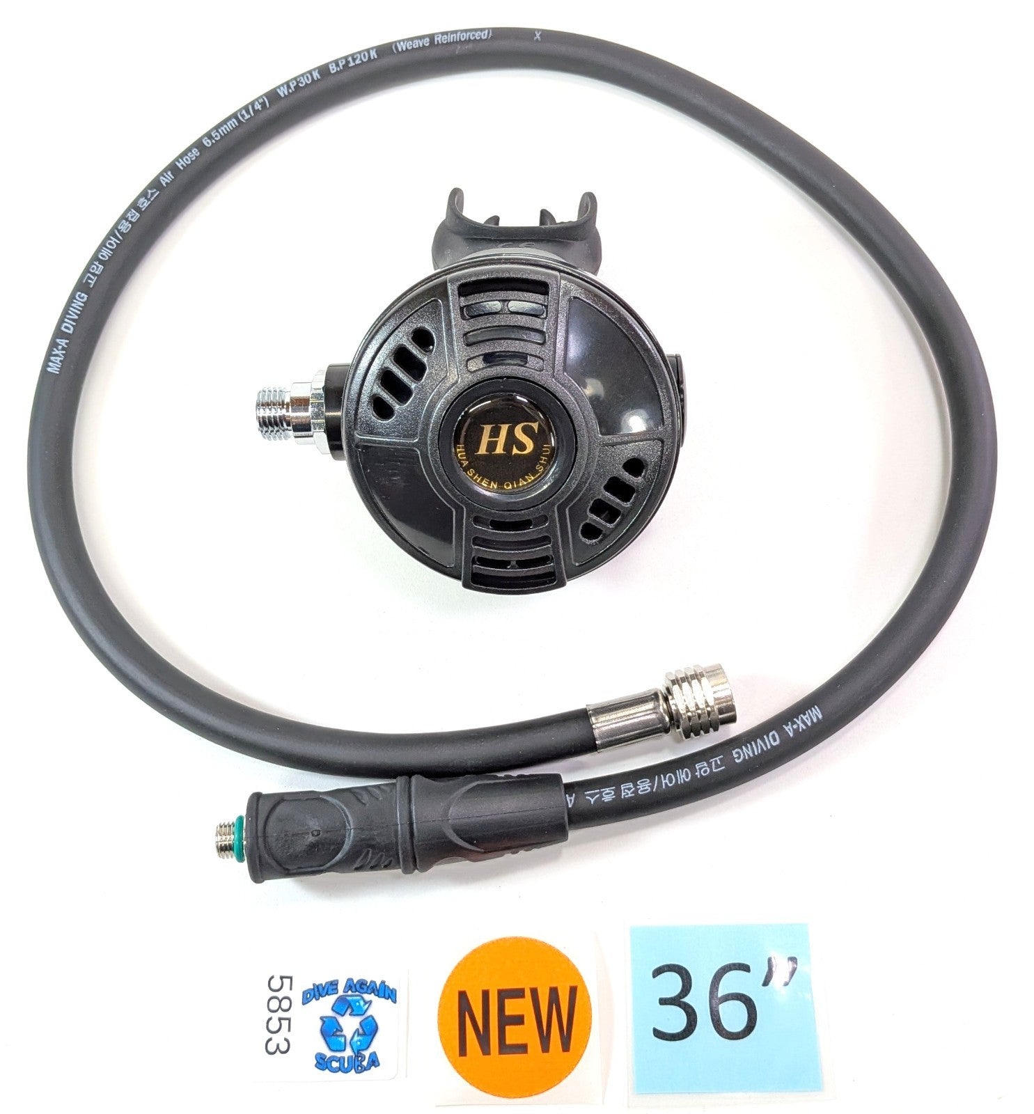 NEW HS 2nd Stage Scuba Dive Regulator (or Octo Octopus Backup Alternate Hookah)0