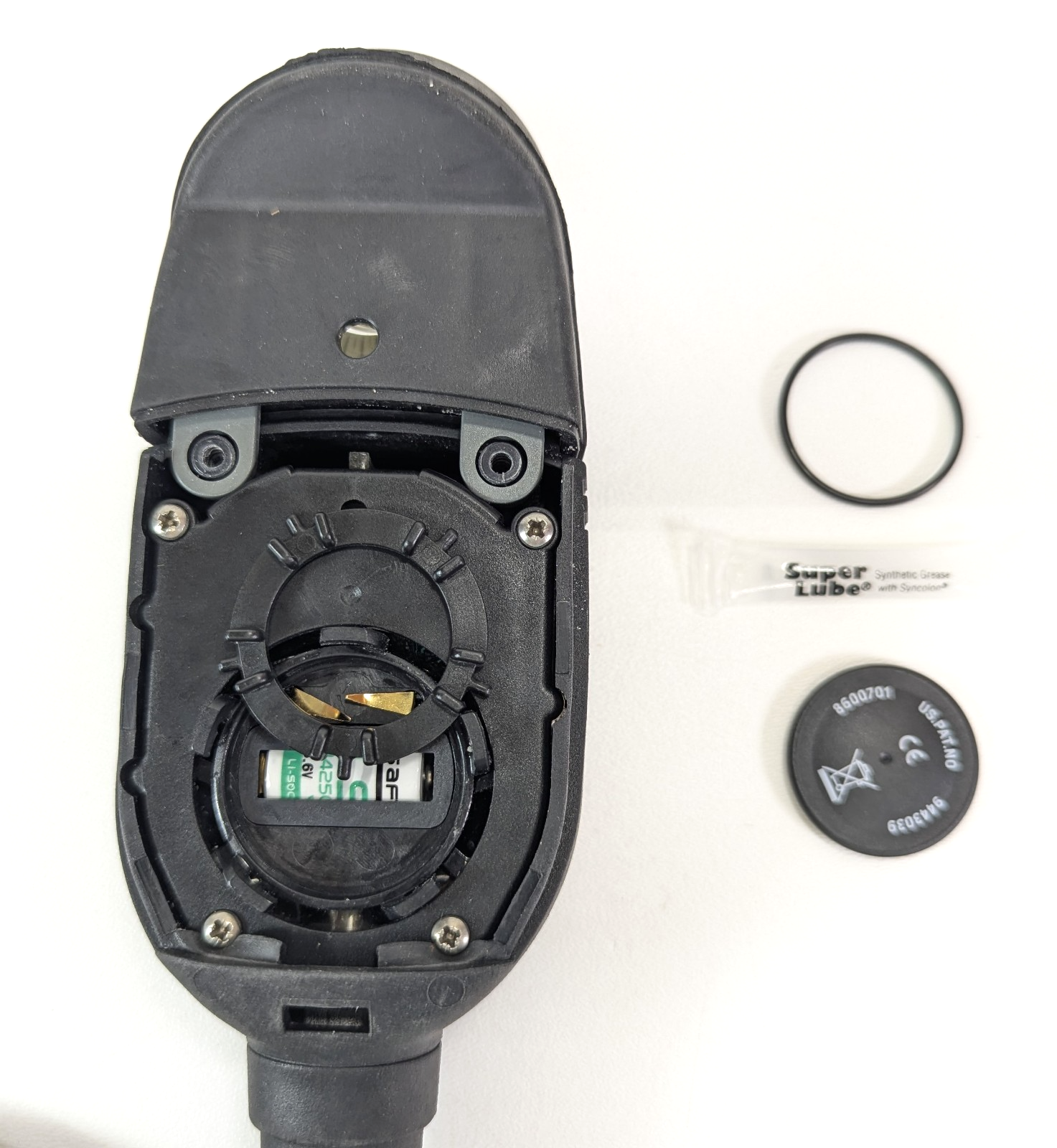 O-Ring & Grease for Suunto Eon, Favor Air Scuba Dive Computer Battery Hatch Door2