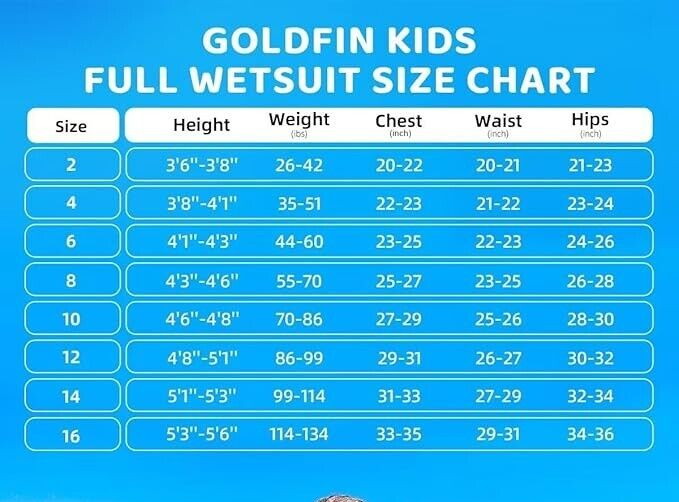 GoldFin Full Pink Kids Children's 3mm Wetsuit Scuba Dive Snorkel Size 2 Girls2