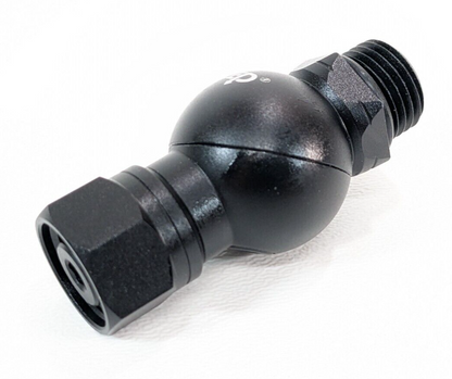 DDeep Scuba Diving 360 Degree Ball Swivel Adapter Second 2nd Regulator Aluminum9