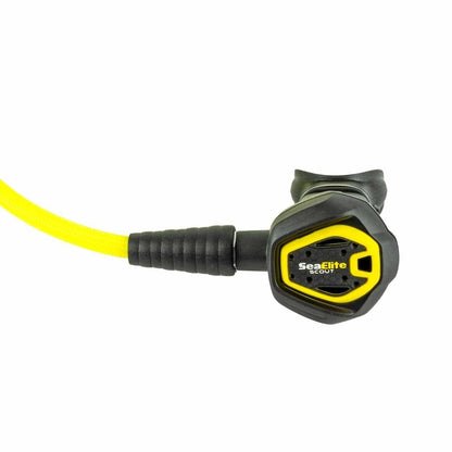 NEW Sea Elite Scout Compact Octo / Octopus 2nd Stage Regulator 40" Braided Hose3