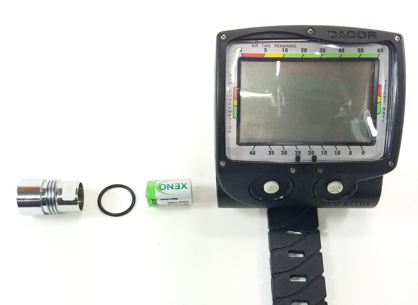 Dacor Extreme Access Battery Kit with O-Ring & Grease for Scuba Dive Computer1