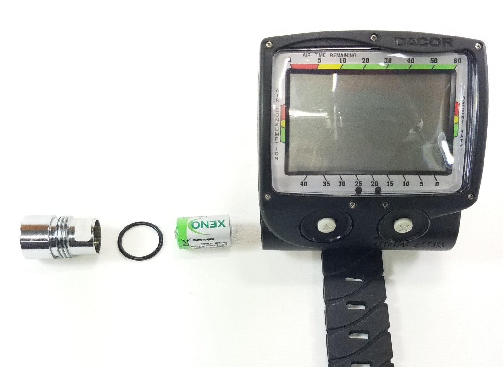 Dacor Extreme Access Battery Kit with O-Ring & Grease for Scuba Dive Computer1