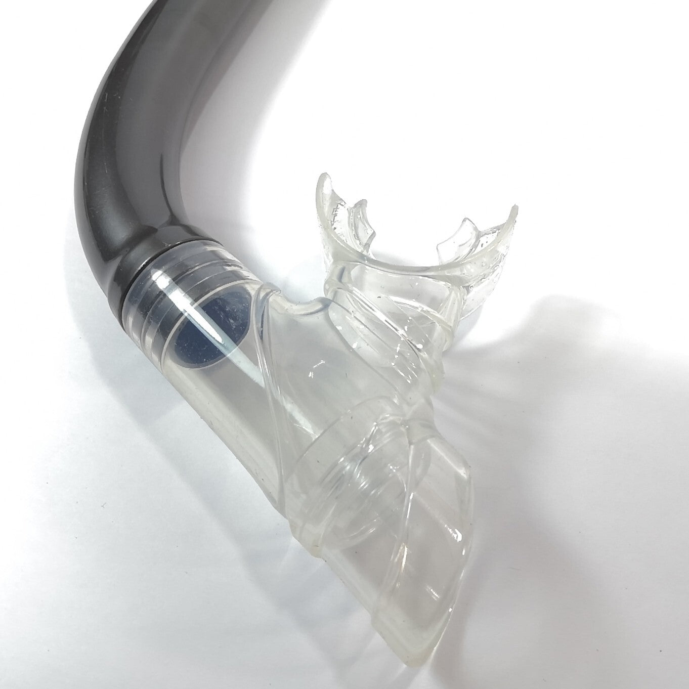 NEW Bare Snorkel Silver Gray Kids Youth Semi Dry Compact Scuba Diving Snorkeling3