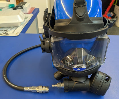 QD Quick Disconnect Hose 2 Piece Adapter OTS Full Face Scuba Diving Mask6