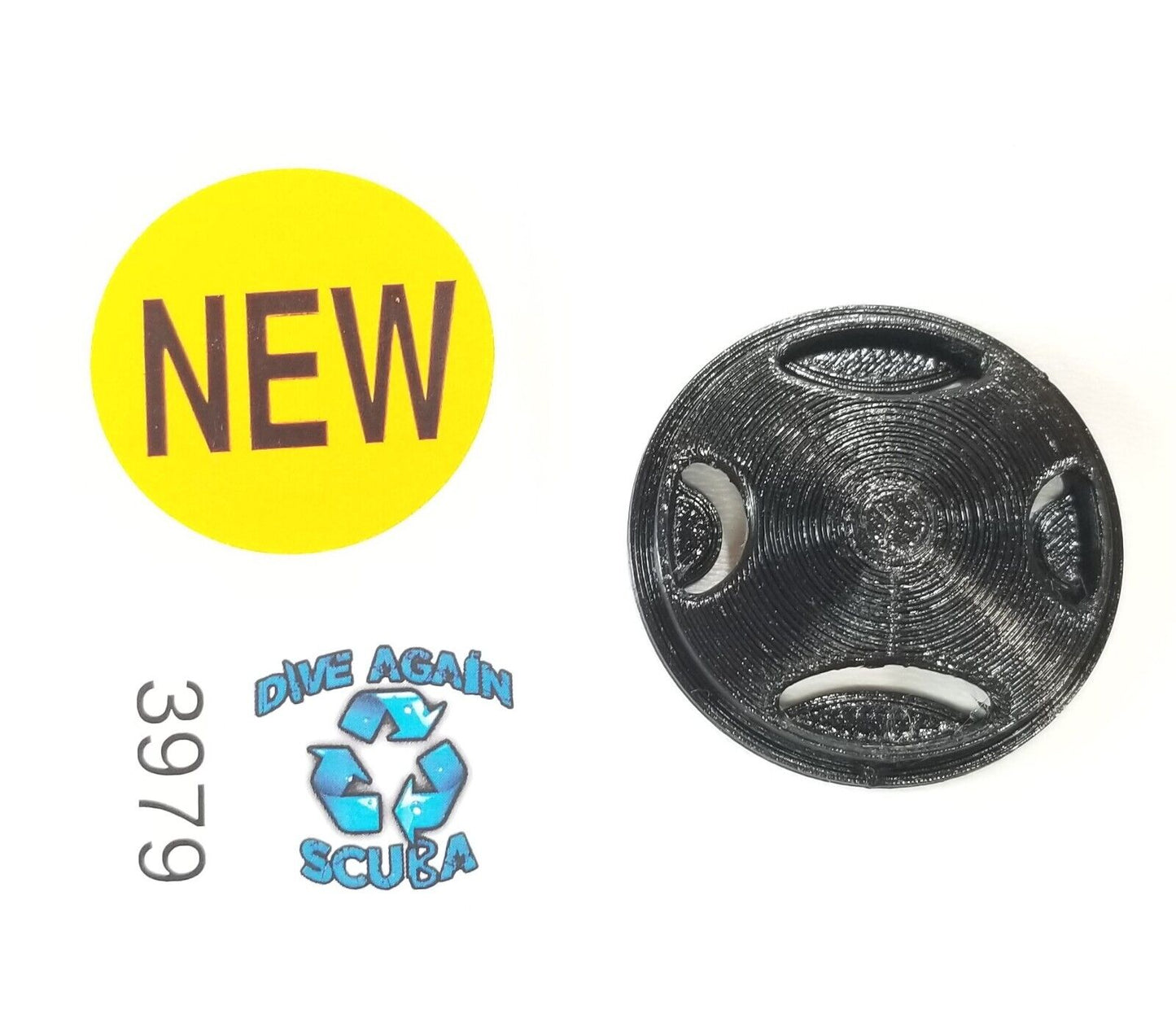 Oceanic Zeta 3D Printed Diaphragm Purge Front Cover Button 2nd Stage Regulator Scuba Dive