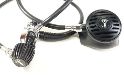 US Divers - Aqua Lung Conshelf 21 1st & 2nd Stage Scuba Dive Regulator Set Yoke1