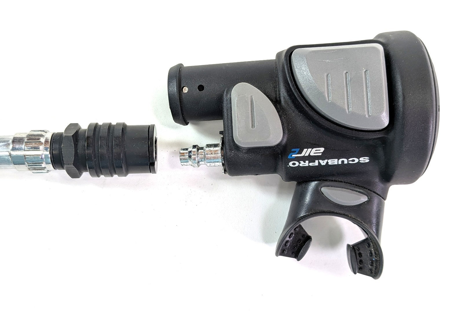 Scubapro Air 2 BCD Octo Inflator Quick Disconnect QD Regulator Hose Adapter2