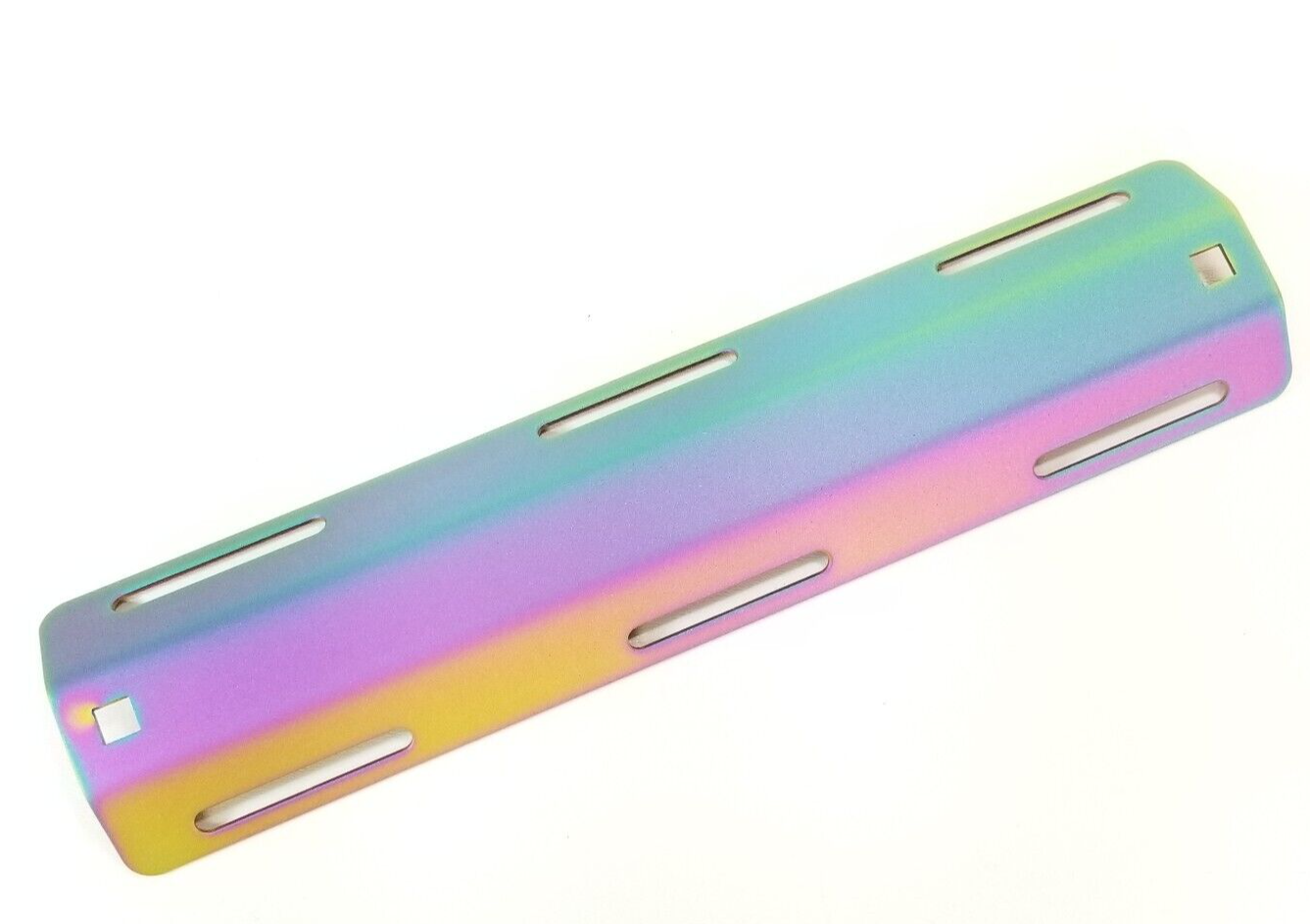 Titanium Single Tank Adapter Scuba Tech Dive Backplate 3 Slot 12" x 2 3/4" BCD0