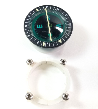 Scubapro Vintage Compass Scuba Dive Side Scan Puck Module                  #4966