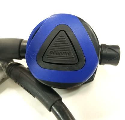 Oceanic Delta 2 Scuba Dive Regulator Set Yoke 1st Stage Adjustable Balanced 39731