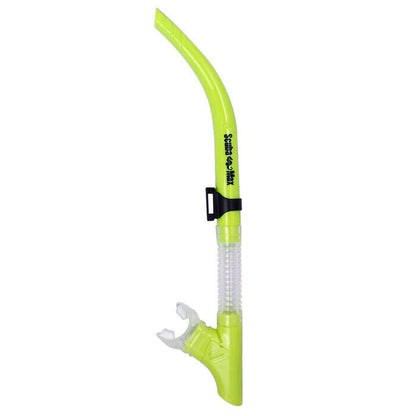 NEW ScubaMax Air Supply Pro Snorkel Semi Dry Purge Adult Scuba Diving SK-205