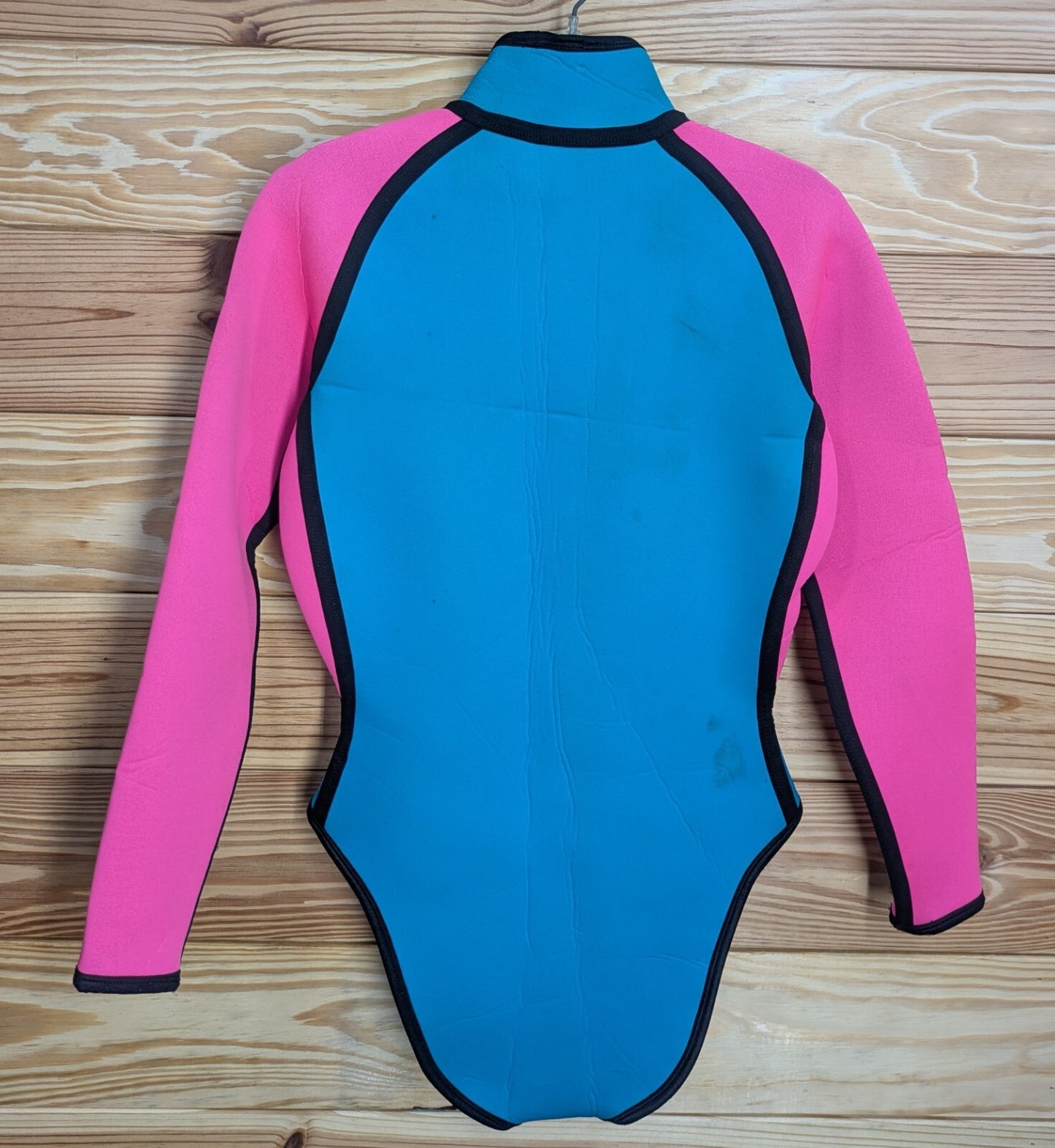 2 Piece Body Glove Farmer John Blue Pink Women's Full Wetsuit M 12 Scuba Dive8