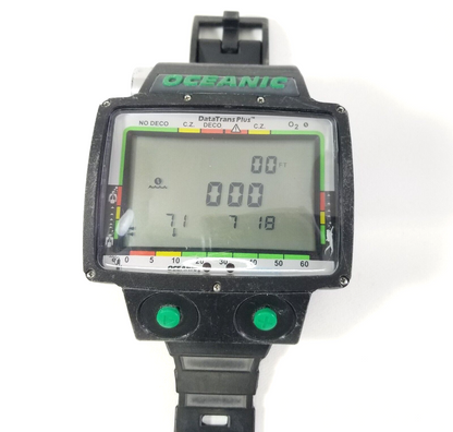 Oceanic DataTrans Plus Nitrox Wrist Scuba Dive Computer Data Trans         #4559