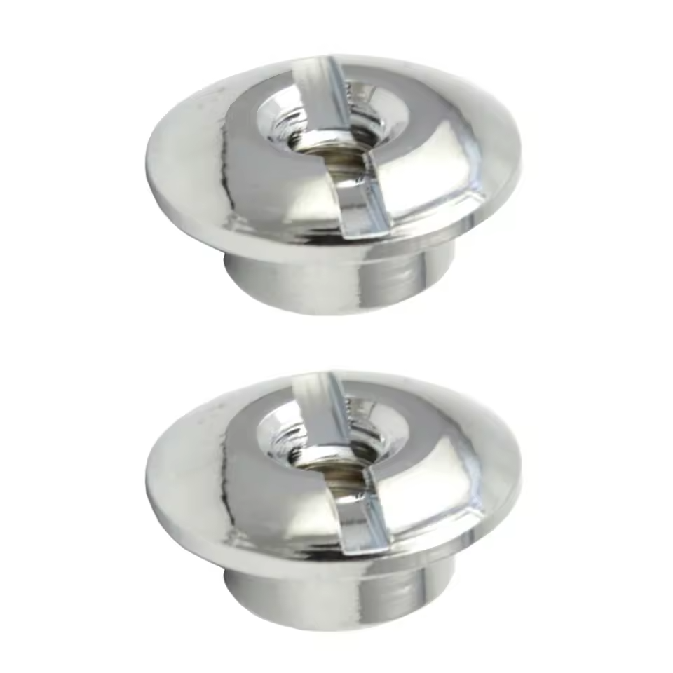 2x Scuba Dive Tank Valve Handwheel Nut Stainless Steel 3/16" - 24 Threads K J6