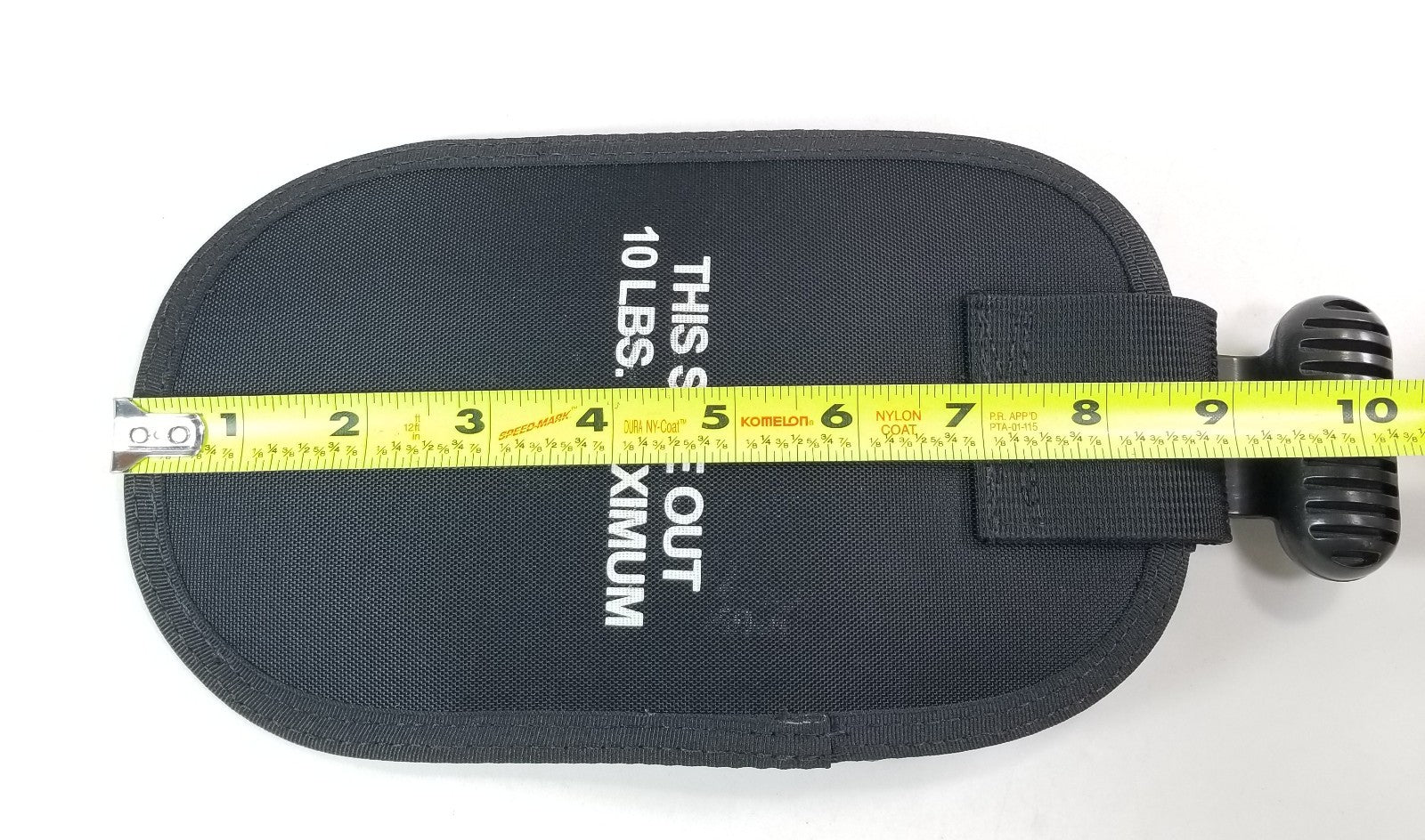 1X Sherwood Shadow Replacement Weight Pocket CQR2 Scuba Diving 10lbs CQR-26