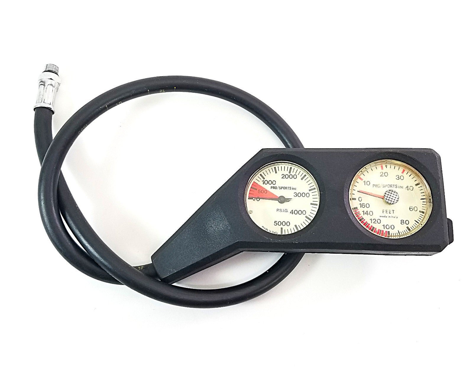 Scubapro Scuba Dive 2 Gauge Console 5000 SPG Pressure Gauge 160ft Depth    #59082