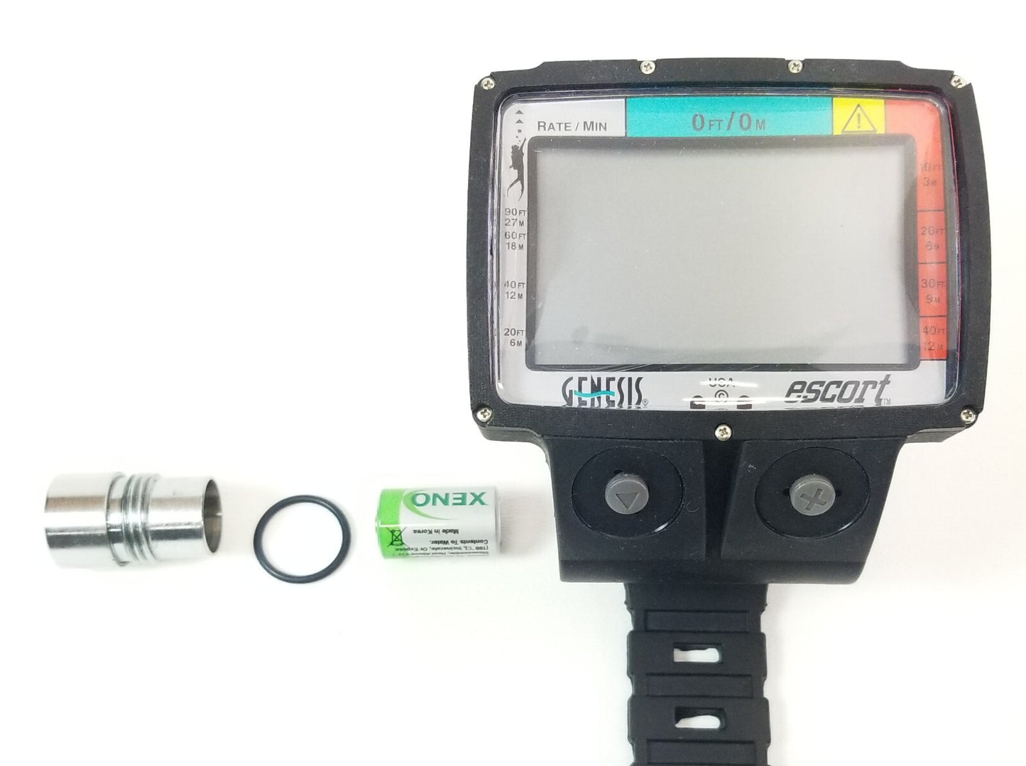 Genesis Escort O-Ring for Scuba Dive Computer Battery Hatch Door4