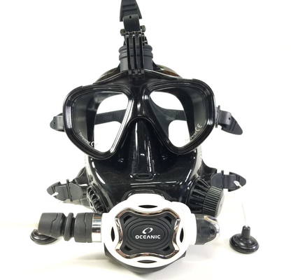 Full Face Scuba Dive Mask Fits Oceanic 2nd Stage Regulators Alpha Delta Zeo0