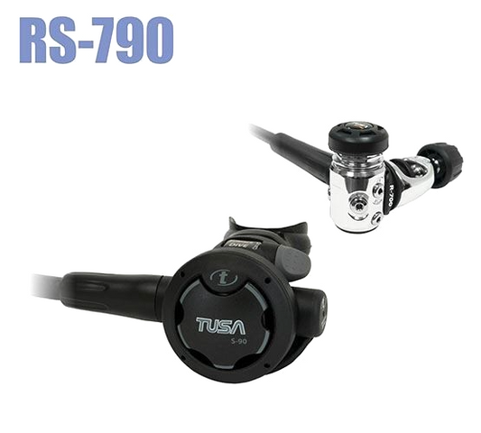 Tusa RS790, R700 Regulator Set Yoke Scuba Diving 1st & 2nd Stage RS-790, R-7000